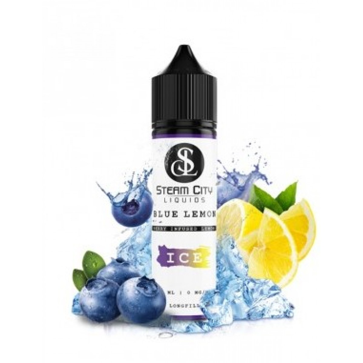 Steam City Flavour Shot Blue Lemon 12ml/60ml
